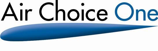 Effective September, 2014 Air Choice One Air Choice One