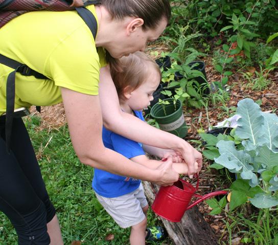 Buds AGES: 2-3 YEAR OLDS, WITH PARENT Caregiver and child discover the wonders of nature together, hand in hand.