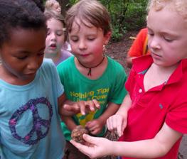 Sprouts AGE: 4 YEAR OLDS Your little camper will be all a-flutter during a week of outdoor fun! Curious kids love these camps, designed to provide fun, hands-on experiences in the natural world.