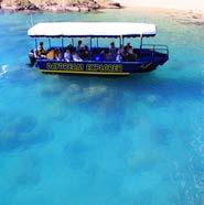 This interpretive tour includes coral viewing and fish feeding from our glass bottom boat. Daily - allow 1 hour.