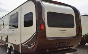 Our strong, durable frame eliminates flexing and DuraLite is superior to wood frame construction used in other travel trailers, which