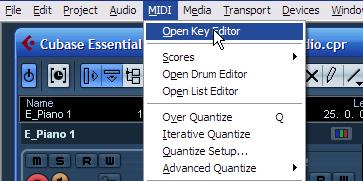 Biên tập và chỉnh sửa MIDI 8.1. Chỉnh sửa nốt nhạc với Key Editor.