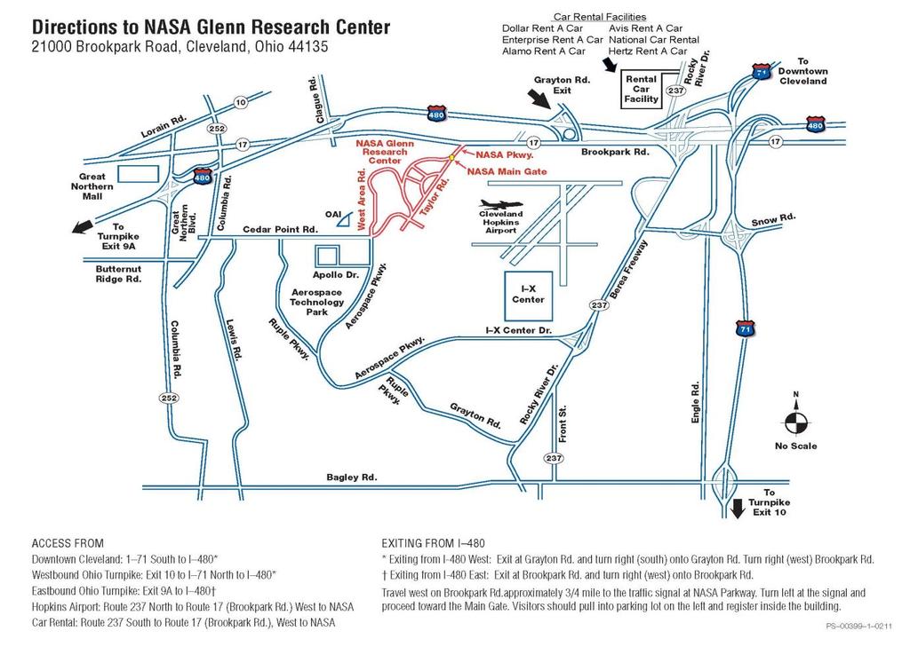 NASA GRC Main Number: 216-433-4000 GRC