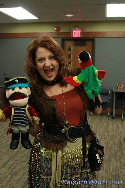 Puppets and Pirates (All Ages) Wednesday, August 8 at 1:00 PM or at 5:30 PM Lower Level, Program Room A