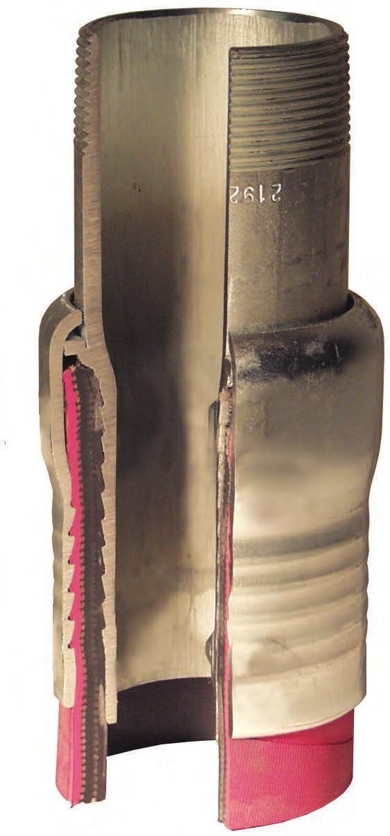 Holedall External Swage Coupling System The Holedall coupling system provides outstanding strength, durability and safety.