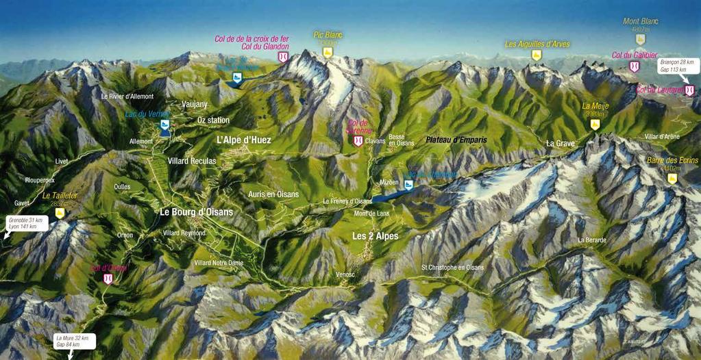 L Oisans is a wild and preserved territory in the heart of the Alps, a true paradise for hikers and