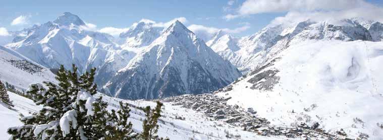 .. The largest altitude range in the world: 2,300 meters of altitude difference between the glacier at 3600m and the village of Mont de Lans at 1300m, without using the ski lifts a single time.