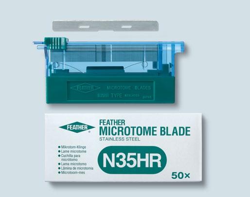 N35 The N35 disposable microtome blade is particularly suitable for hard tissues.