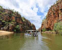 fauna species including wallabies, wild buffalo and crocodiles. Get outdoors for a day of fishing or enjoy the local wildlife on a cruise of the Bullo River Gorge.