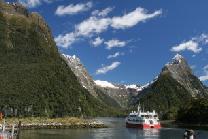 We stop briefly in Te Anau, the hub and gateway town for Fiordland National Park and Milford Sound and your last chance to get supplies for those doing the Routeburn Track tomorrow.