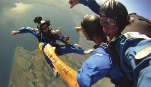 Our international/professional crew ensure your skydive experience is an unforgettable encounter.