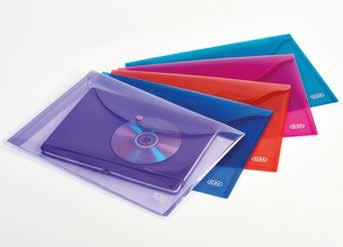 Document Wallets Elba Snap Wallets Stylish 4 Document Wallets made from translucent polypropylene material. Press stud fastening for maximum document security.