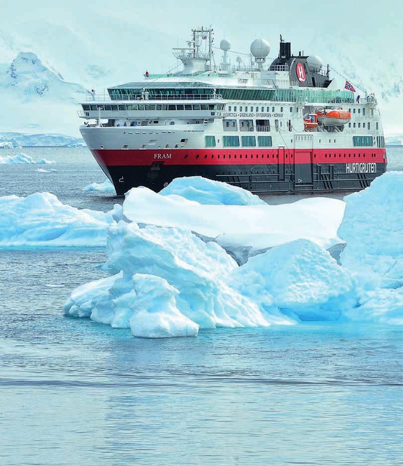 Marsel van Oosten Tailor- made to fit our destinations Read more about our ships on pages 130 141 or visit hurtigruten.