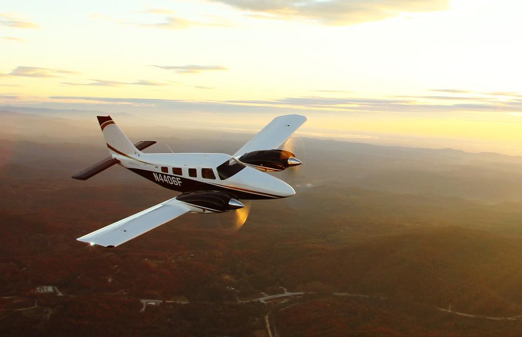 2017 TM SPECIFICATIONS AND PRICING $999,900 * Standard Equipped List Price Cabin Class, Turbocharged, Piston Twin The most economical six-place piston twin on the market, the Piper remains the best