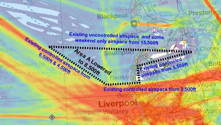 23. As discussed in paragraphs 13-15, the lowered airspace proposed for Area A would also be used flexibly.