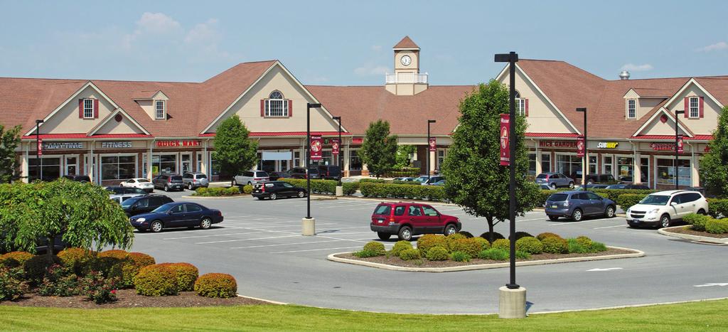 Maidencreek Towne Center is located at the intersection of Park Road and Golden Drive.
