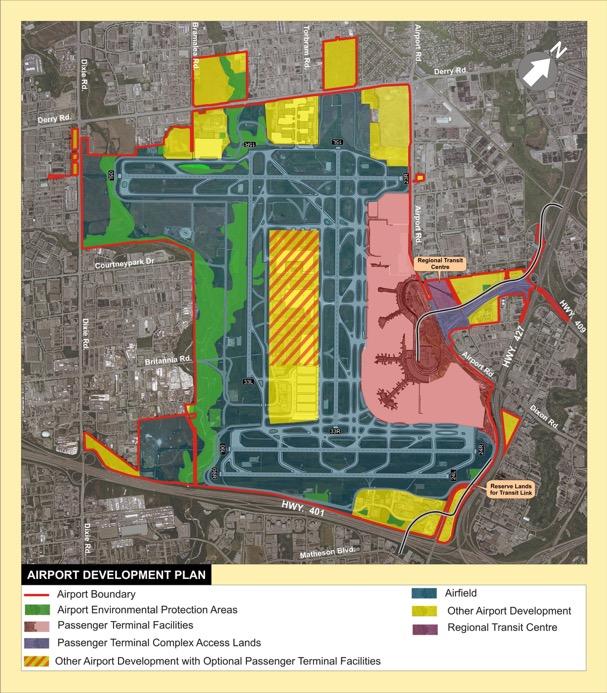 Airport Development Plan To accommodate growth: Phased terminal expansion including additional gates, more baggage capacity Eventual single contiguous terminal