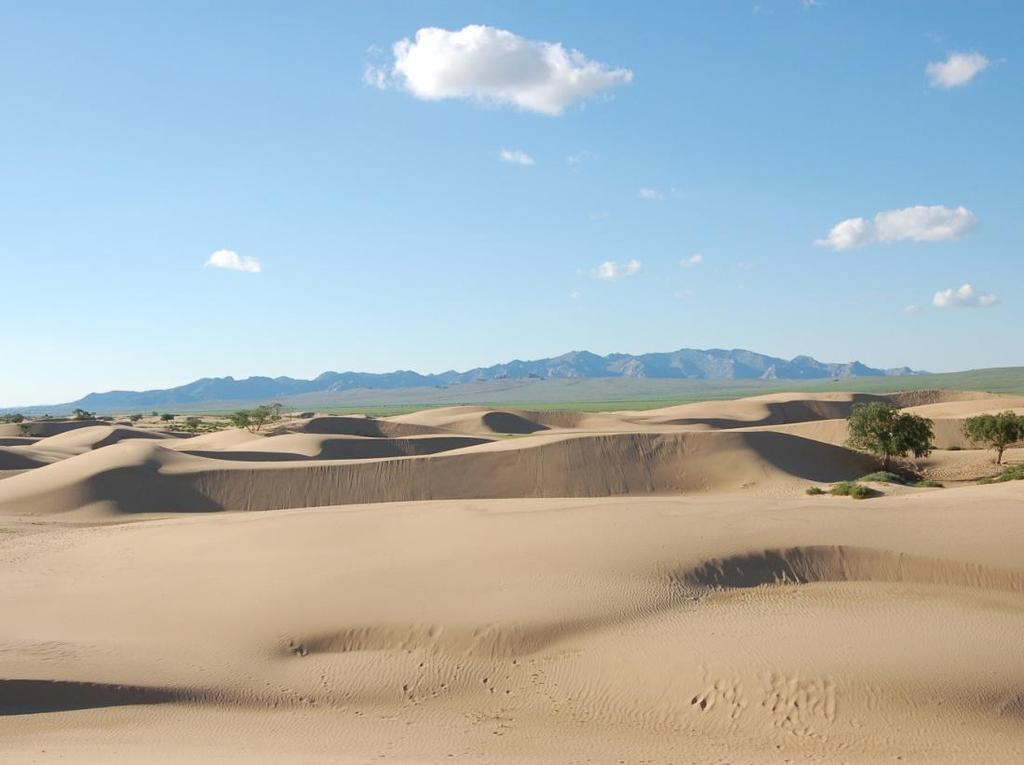 sand dunes Elsen Tasarkhai - which run for a