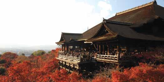 Visit the Land of the Rising Sun, view the beauty of Mt. Fuji, and enjoy the traditional culture of Kyoto.