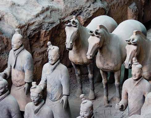 Day 2 Xi an, L Today s memorable sightseeing tour shows the extraordinary life-sized terra-cotta army, no two alike, buried with the emperor for over 2200 years; Circle Vision Movie; Bronze Chariot,