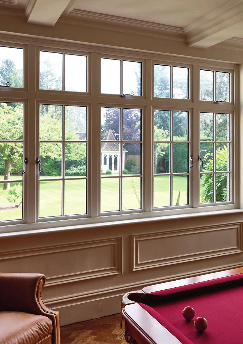 HARDWARE OPTIONS Aluminium windows and doors can be highly personalised with a wide range of