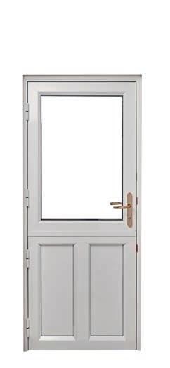 The stable door is ideal for keeping small