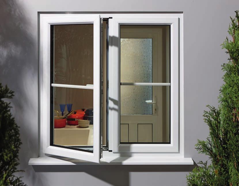 FRENCH WINDOWS SLIMLINE ALUMINIUM WINDOWS Also known as floating mullion, the French window is cleverly engineered to give a totally