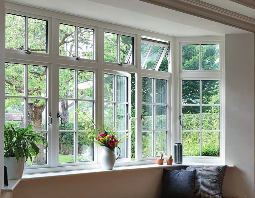 French windows offer a great many benefits such as allowing easier escape in the event of fire.