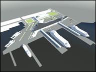 Opis: Projekt obuhvaća dvije podzemne etaže, te 7-katnu osnovnu građevinu, koja čini podnožje triju upečatljivih