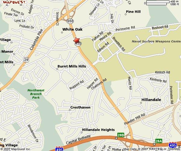 Directions to the FDA facility in Silver Spring, MD: From the Capital Beltway, I-495, take New Hampshire Ave, Rt 650 north to Michelson Rd.