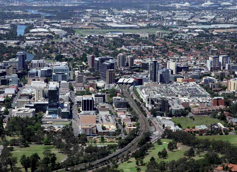 The Metropolitan Plan targets an employment capacity of 70,000 jobs for Parramatta by 2036 PARRAMATTA FUTURE DIRECTIONS Strengthen role as Sydney s premier Regional City and second CBD.