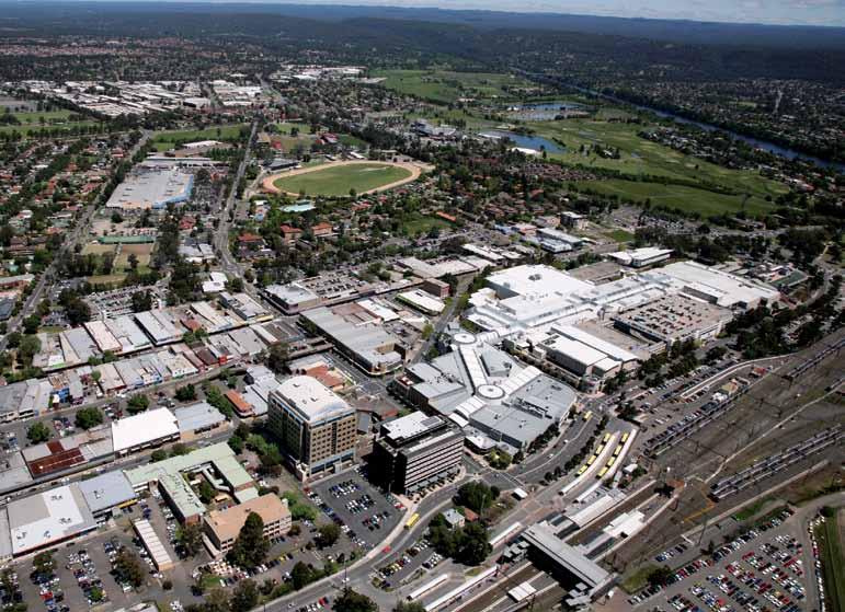 The Metropolitan Plan targets an employment capacity of 31,000 jobs for Penrith Regional City by 2036 PENRITH FUTURE DIRECTIONS Increase private commercial investment in the CBD, exploiting niches in