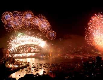 International media exposure since the 2000 Olympics and the annual New Year s Eve fireworks has helped Sydney become one of the world s most recognised cities in branding terms first in 2007 and