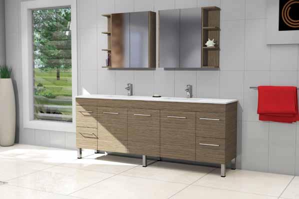 Australia s favourite place for tiles and bathroomware stunning design! New York Cabinet 750 555442 Two pictured. Price is for one.