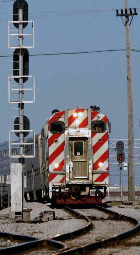 METRA S BIGGEST CHALLENGE Safe and reliable rail service depends on perpetual maintenance of capital assets, including track, signals, rolling stock, communications equipment and buildings.