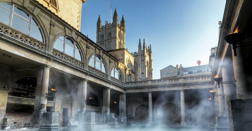 NORTHERN EUROPE The Roman Baths, Bath Advertising opportunity North Europe and Scandinavia Key Point: The opportunity to advertise or editorially feature in key online or offline meetings and events