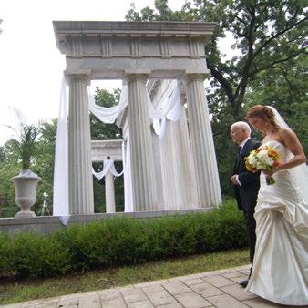 Below are some of the more popular wedding ceremony locationsv: Jacob L. Loose Park and the Laura Conyers Smith Rose Garden W.