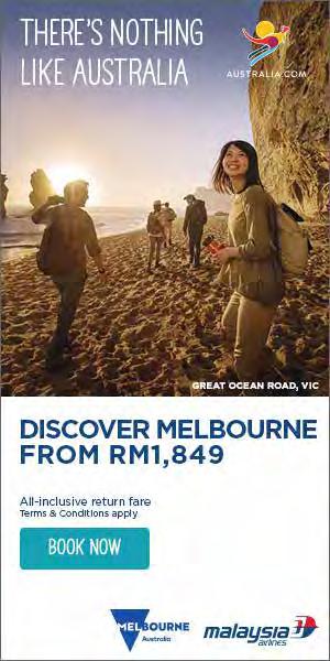 The campaign focused on the themes of aquatic and coastal, nature, food and wine and journeys and was supported by promotional air fares from