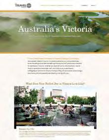 [ 26 ] The Americas The Americas: TRADE PARTNERSHIPS SIGNATURE TRAVEL NETWORK Visit Victoria renewed its partnership with Signature Travel Network to promote Victoria in 2017.