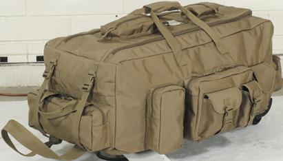 one of the finest load-out bags on the planet. Measures 32"L x 20"W x 19"H.