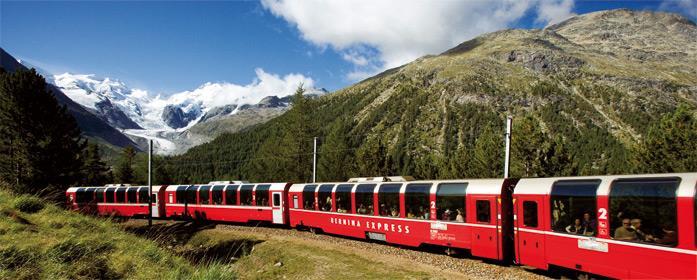 Day 3: Excursion to Zermatt & Departure Board the train and enjoy an entertaining train ride through the Vispa valley to the world - famous holiday destination of Zermatt, which lies at the foot of