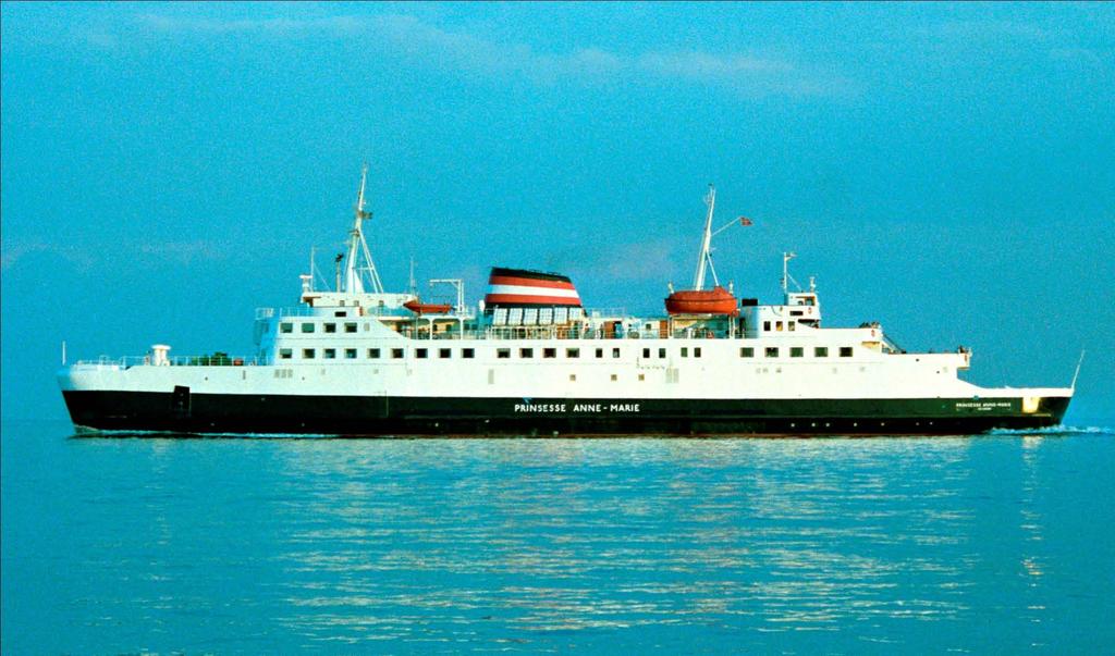 Danish ferry Prinsesse Anne Marie 1960 5 DTU