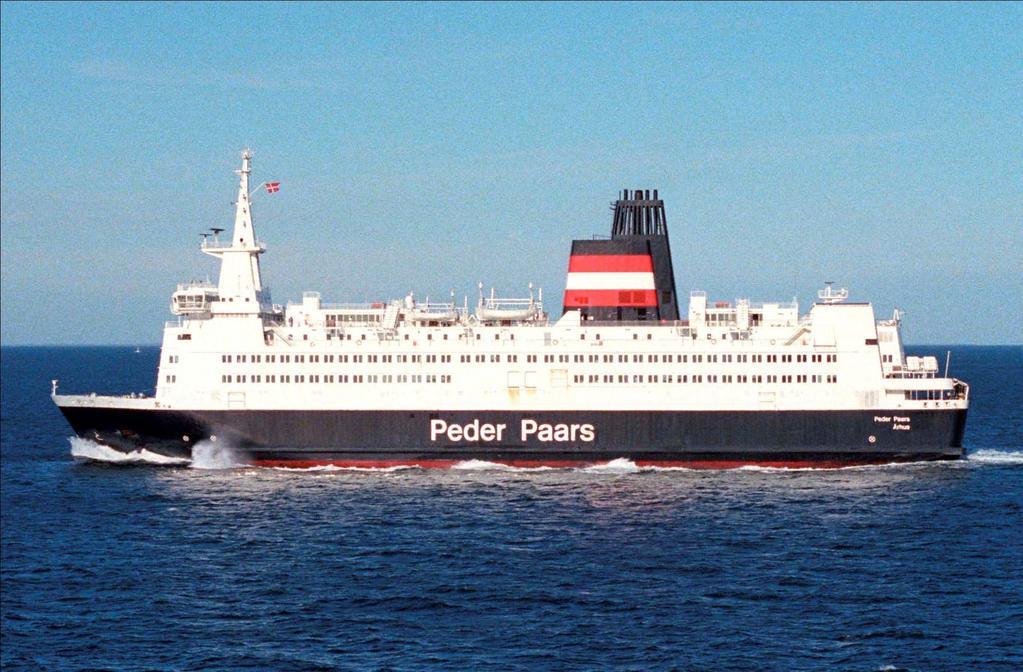 Danish ferry Peder Paars 1985 6 DTU