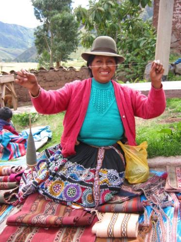 10:30 am-12:30 pm In Pisac, we will wander through the Sunday Mercado de Treque (the locals market) where the natives trade vegetables, herbs and potatoes for other goods like matches, oranges and