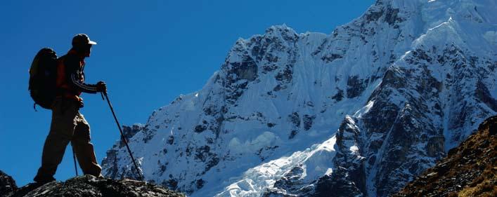 Mountain Lodges of Peru Detailed Itinerary hiking the Salkantay inca trail Aug 31/17 An exciting adventure of surprising comfort that takes you on an ancient Inca trail called the Salkantay Inca