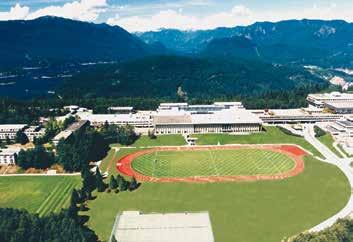 Tamwood s summer camp in Vancouver is located at the prestigious Simon Fraser University, at the summit of