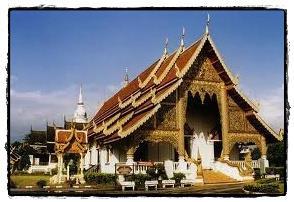 WAT SUAN DORK,the 14th century temple located in the west of the