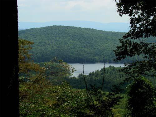 Photo Gallery Lake Sherwood from Allegheny Trail German