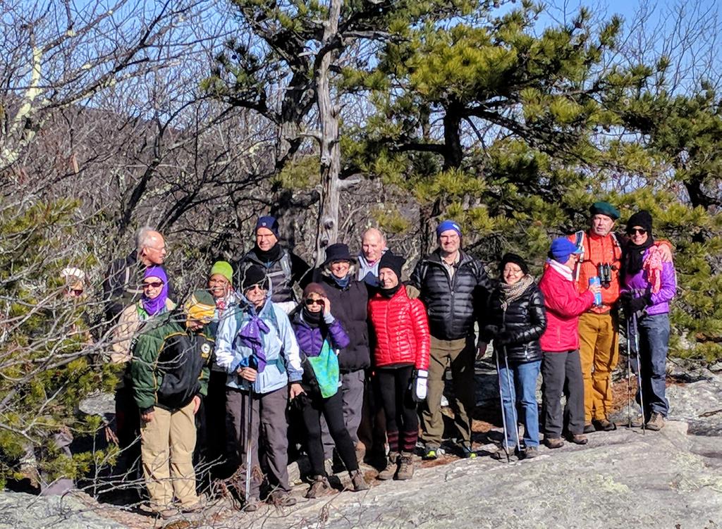 TRAILMARKER The Piedmont Hiking and Outing Club Newsletter March-April 2018 Since 1982 Volume 36 - Number 2 Photo courtesy of Ken Yates New Year s Day
