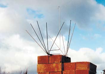 Chimney Spikes PW2198 Chimney Spike The Scarborough chimney spike comprises a number of 3mm